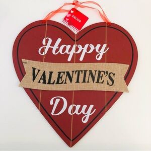 Valentine's Day Heart Wall Decor Farmhouse Country Burlap Decor